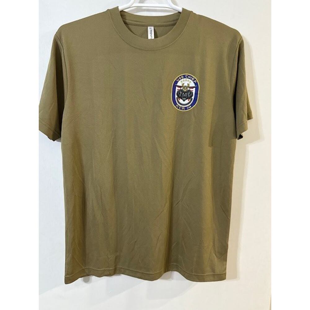 NWT USS Chief MCM-14 Men's United States Navy T-Shirt - Size XL